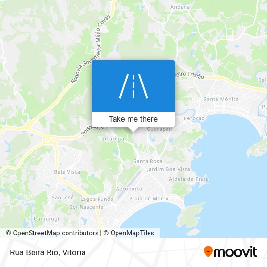 Rua Beira Rio map
