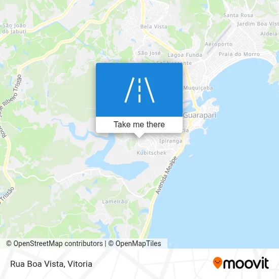 Rua Boa Vista map