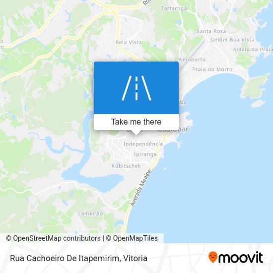 Rua Cachoeiro De Itapemirim map