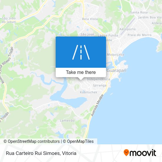 Rua Carteiro Rui Simoes map