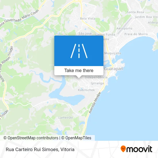 Rua Carteiro Rui Simoes map