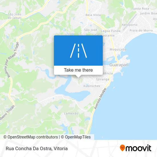 Rua Concha Da Ostra map