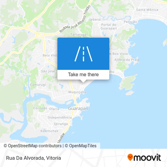 Rua Da Alvorada map