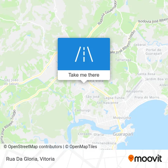 Rua Da Gloria map