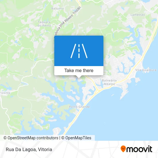 Rua Da Lagoa map