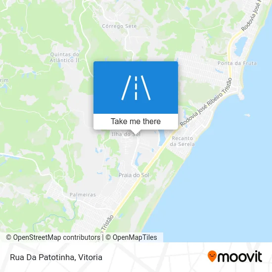 Rua Da Patotinha map