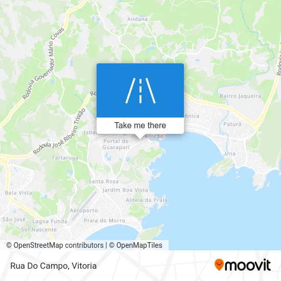 Rua Do Campo map