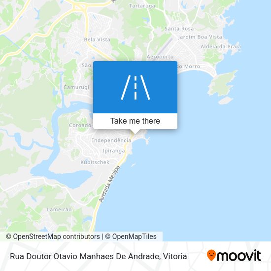 Rua Doutor Otavio Manhaes De Andrade map