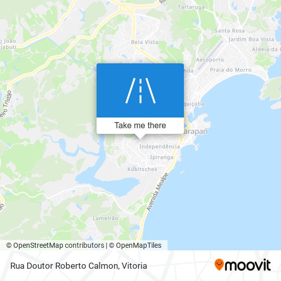 Rua Doutor Roberto Calmon map