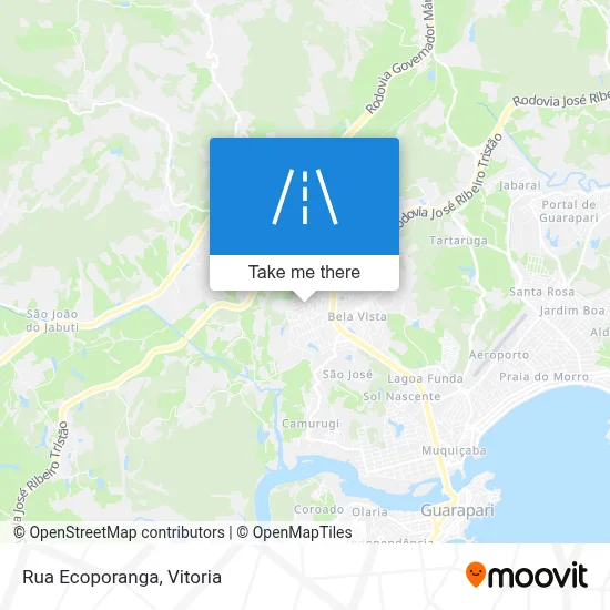 Rua Ecoporanga map