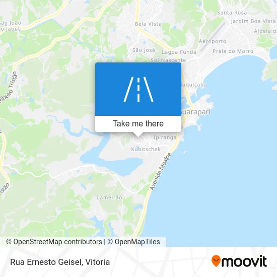 Rua Ernesto Geisel map