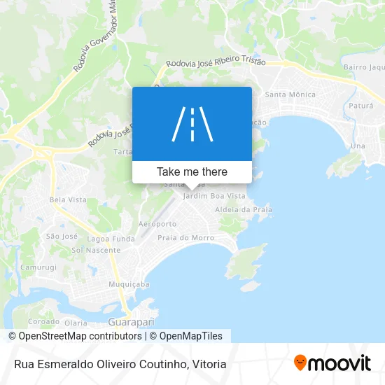 Rua Esmeraldo Oliveiro Coutinho map