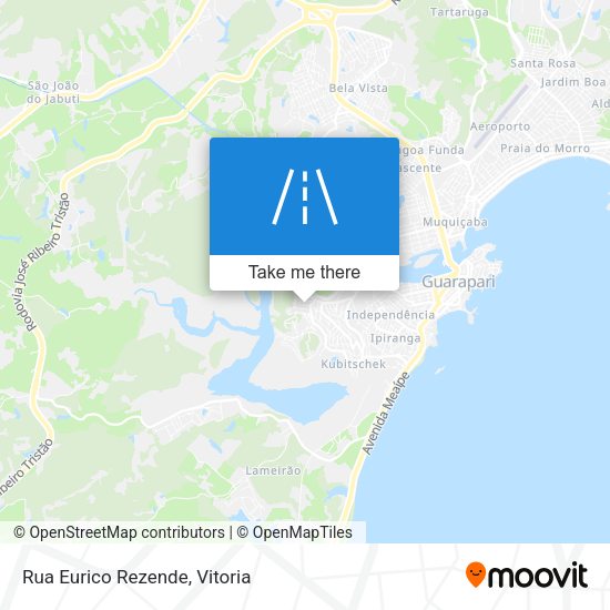 Rua Eurico Rezende map