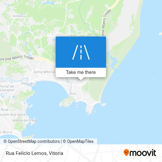 Rua Felicio Lemos map