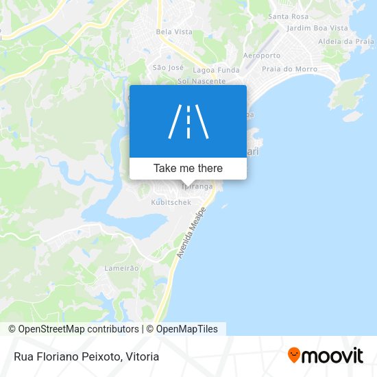 Rua Floriano Peixoto map