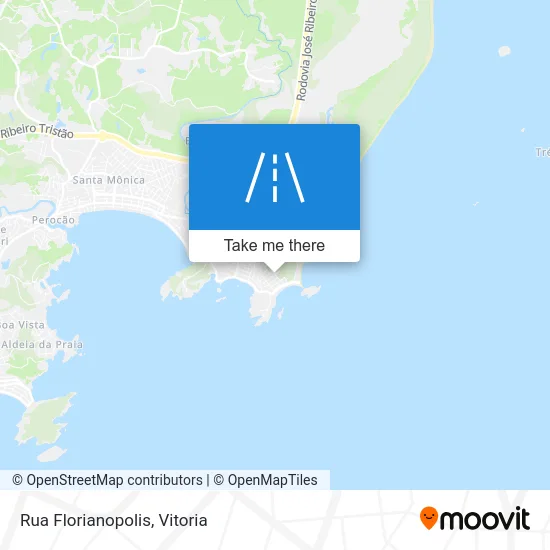 Rua Florianopolis map