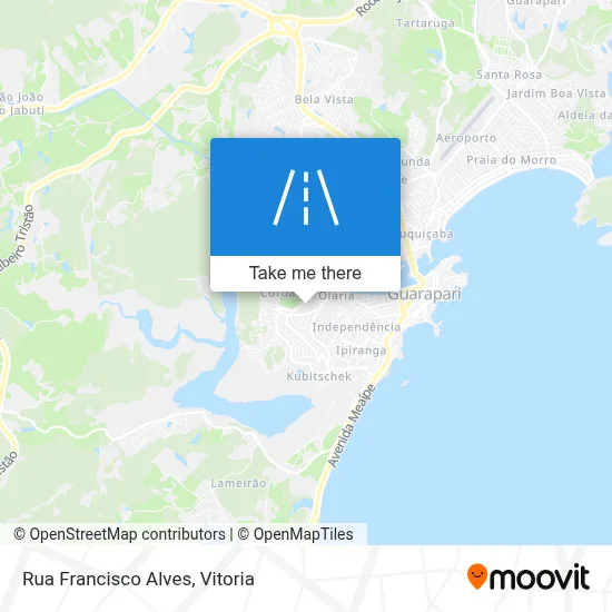 Rua Francisco Alves map