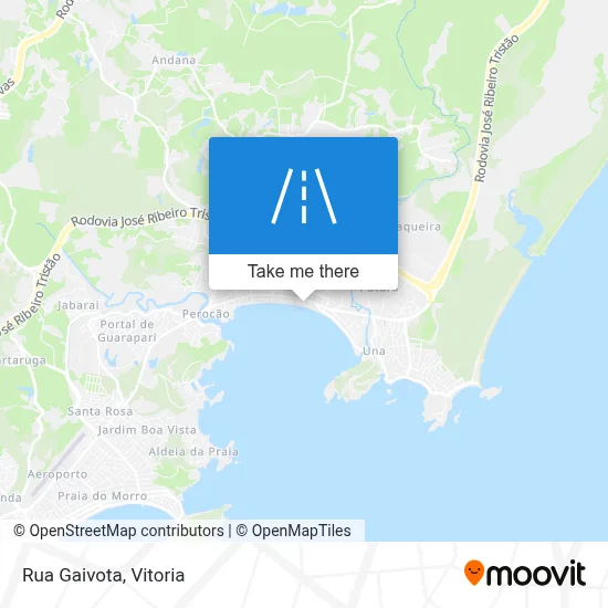Rua Gaivota map