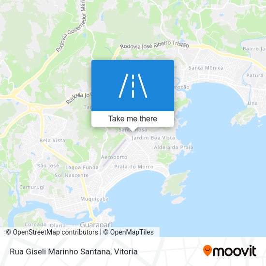 Rua Giseli Marinho Santana map