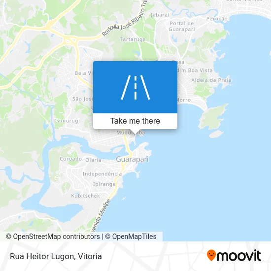 Rua Heitor Lugon map