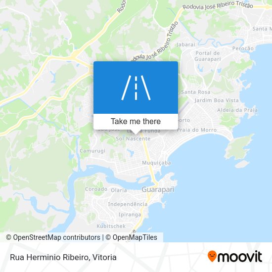 Rua Herminio Ribeiro map
