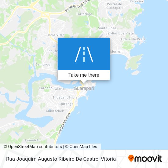 Rua Joaquim Augusto Ribeiro De Castro map