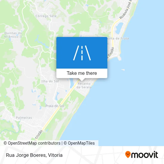 Rua Jorge Boeres map