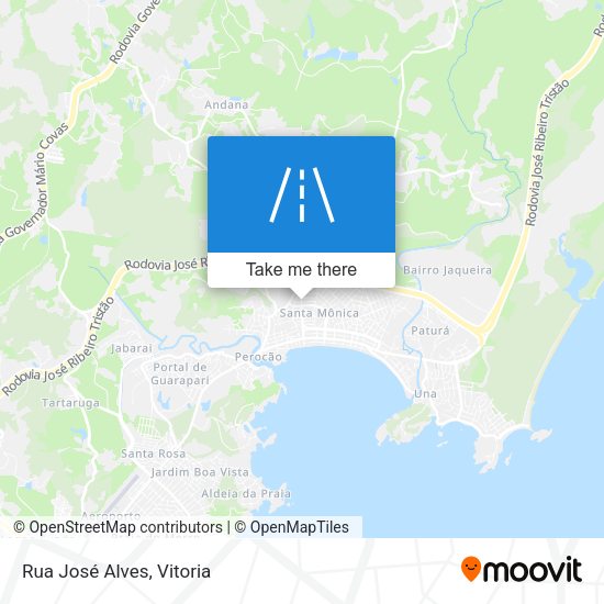 Rua José Alves map