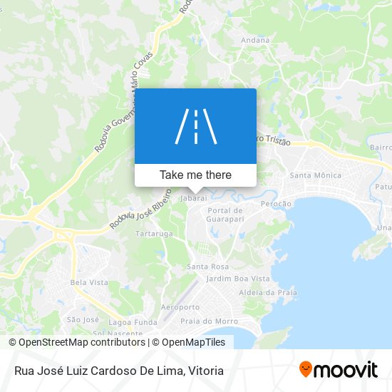 Rua José Luiz Cardoso De Lima map