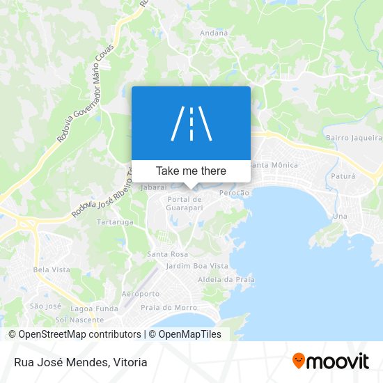 Rua José Mendes map
