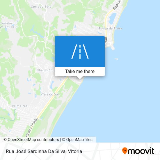 Rua José Sardinha Da Silva map