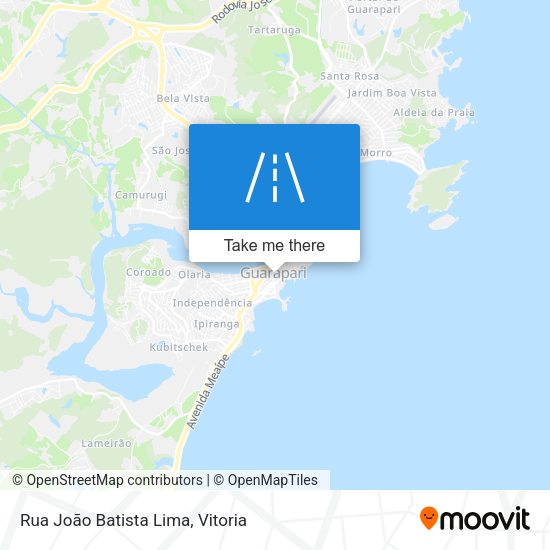 Rua João Batista Lima map