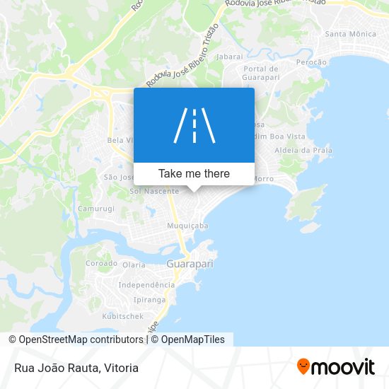 Rua João Rauta map