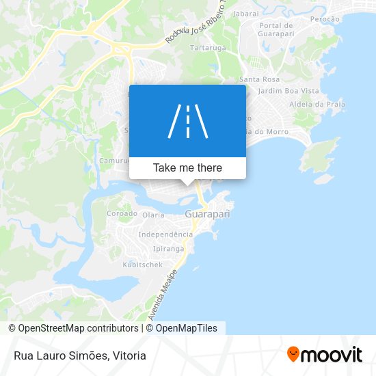 Rua Lauro Simões map