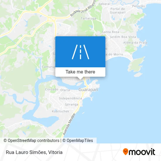 Rua Lauro Simões map