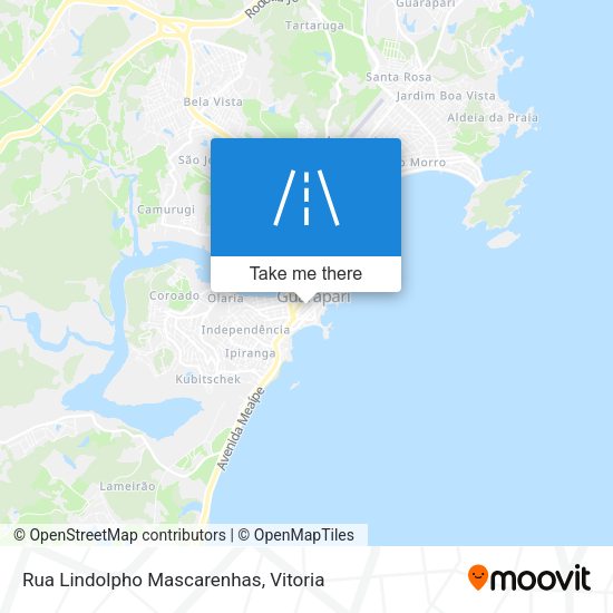 Rua Lindolpho Mascarenhas map