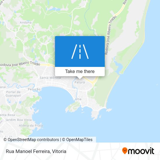 Rua Manoel Ferreira map
