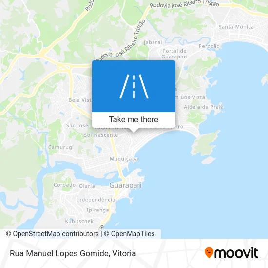 Rua Manuel Lopes Gomide map