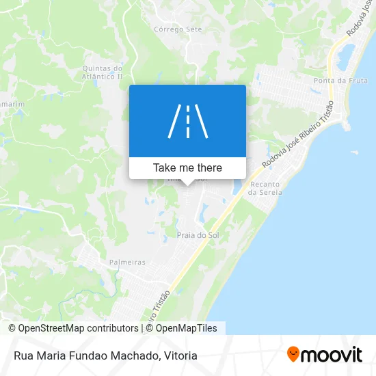 Rua Maria Fundao Machado map