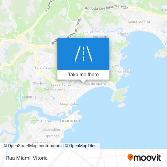 Rua Miami map