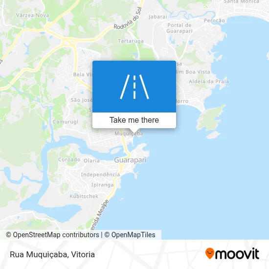 Rua Muquiçaba map