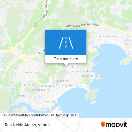 Rua Neide Araujo map