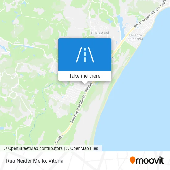 Rua Neider Mello map