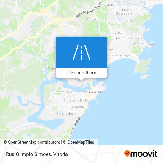 Rua Olimpio Simoes map