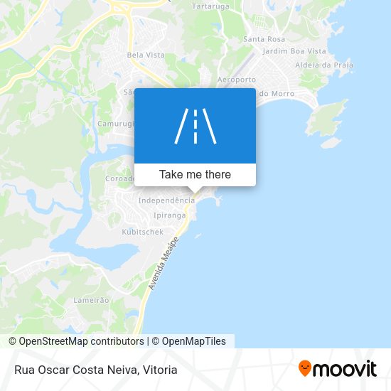Rua Oscar Costa Neiva map
