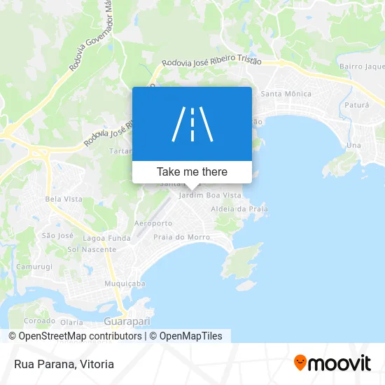 Rua Parana map