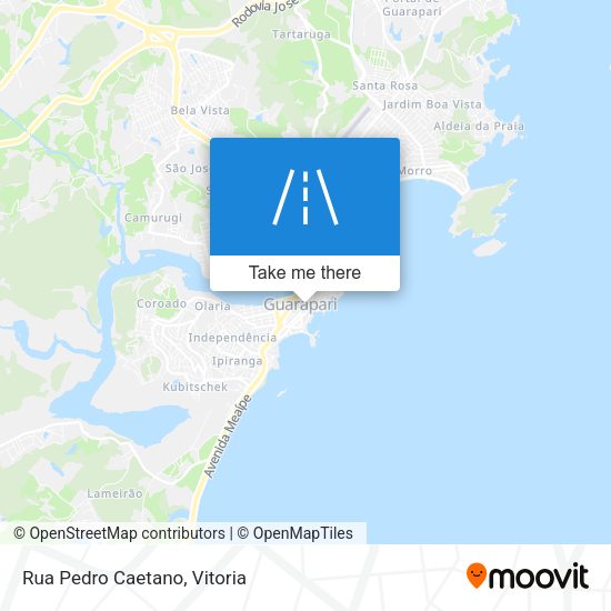 Rua Pedro Caetano map