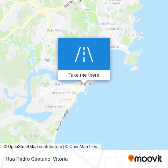 Rua Pedro Caetano map