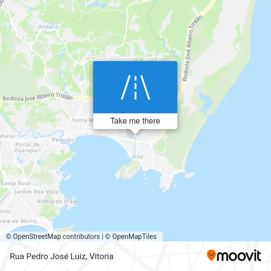 Rua Pedro José Luiz map