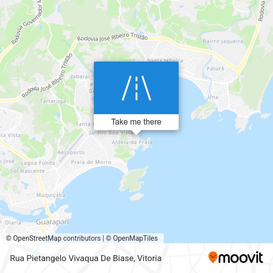 Rua Pietangelo Vivaqua De Biase map